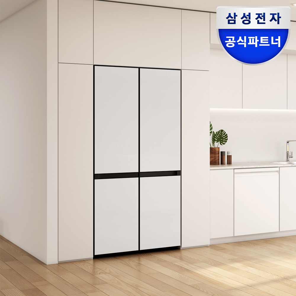 “삼성 비스포크 AI 냉장고 25년형 4도어 키친핏Max RM70F63R2A 코타화이트” 솔직 후기, 이번 여름 필수템